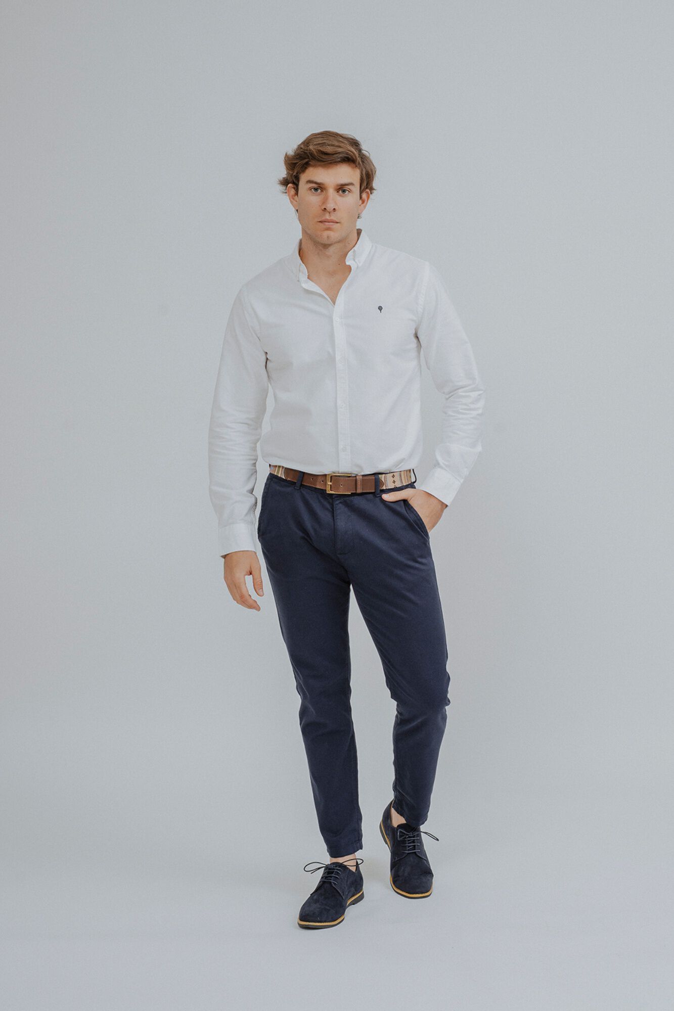 Celopman Camisa oxford