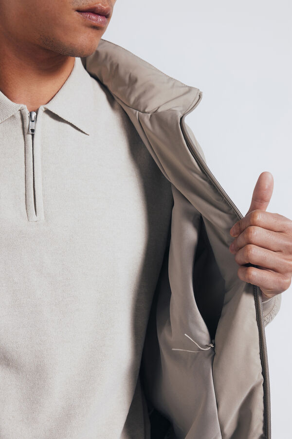 Springfield Casaco técnica acolchoada cru