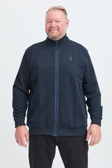 Blend PLUS Sweatshirt piqu&eacute; Plus azul