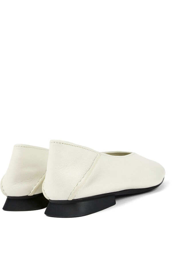 Camper Zapato Slip-On minimalista blanco