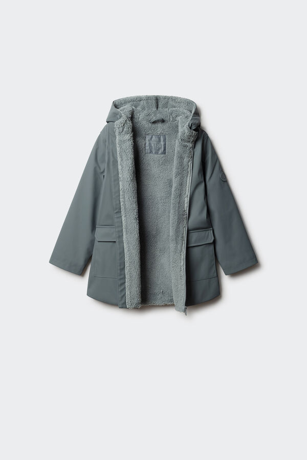 Springfield Kids Parka amarelo pastel para criança azul