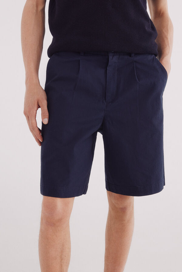 Springfield Light comfort Bermuda shorts blue
