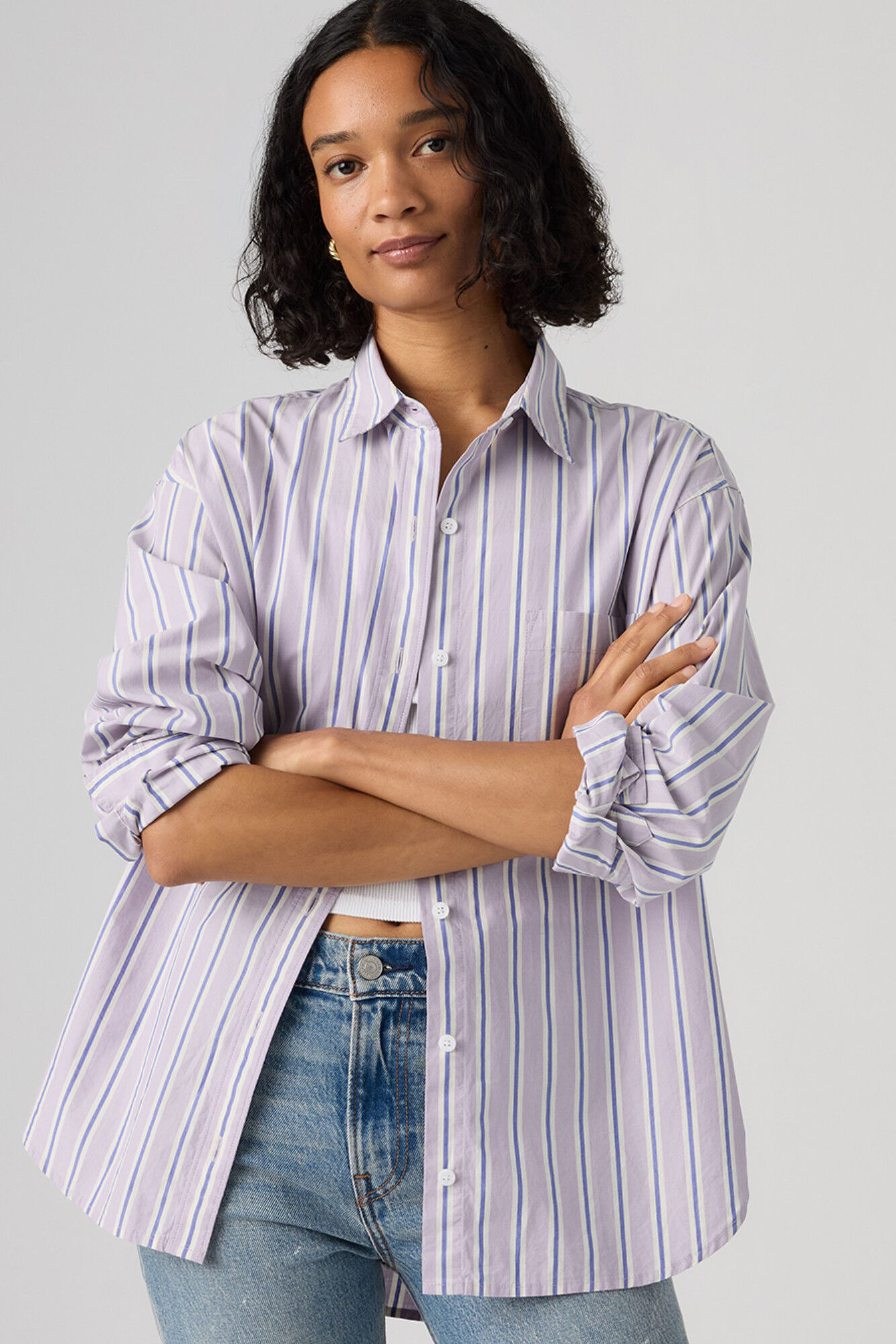 Levi's Camisa de manga comprida com bolso