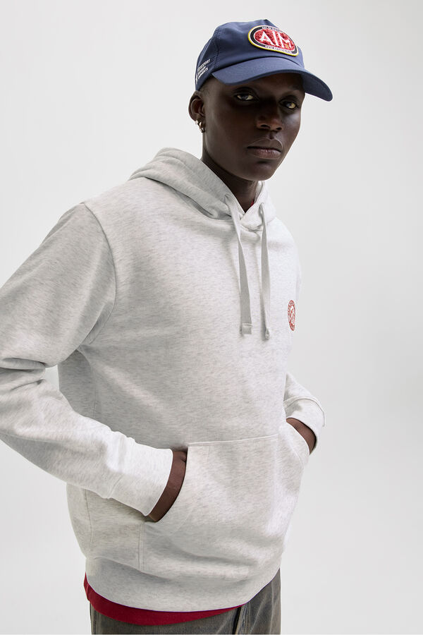 Jack & Jones Sweatshirt capuz branco