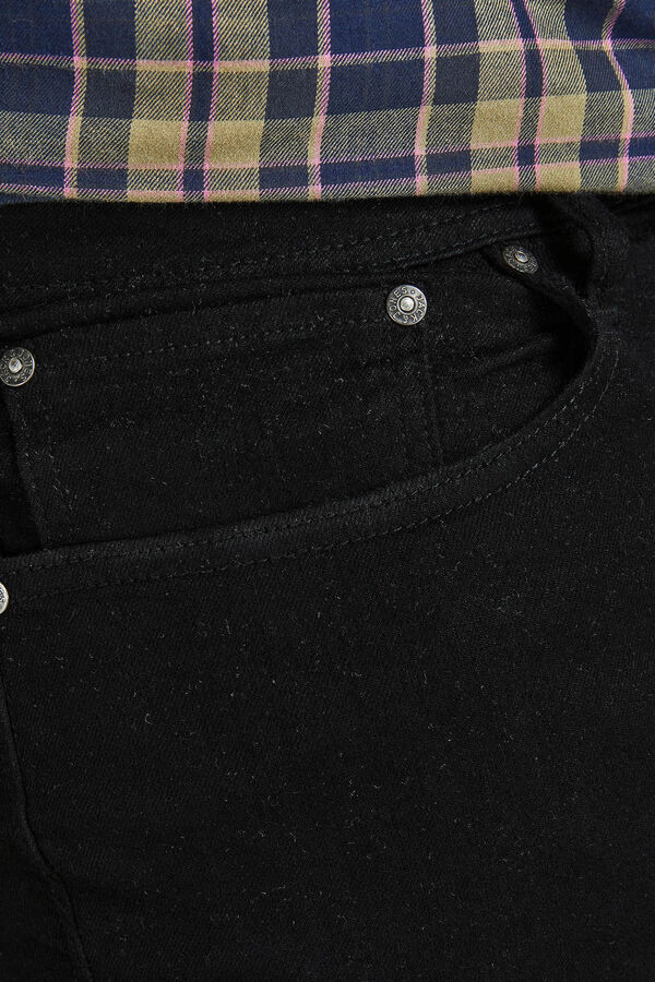 Springfield Jeans Tim slim straight fit PLUS negro