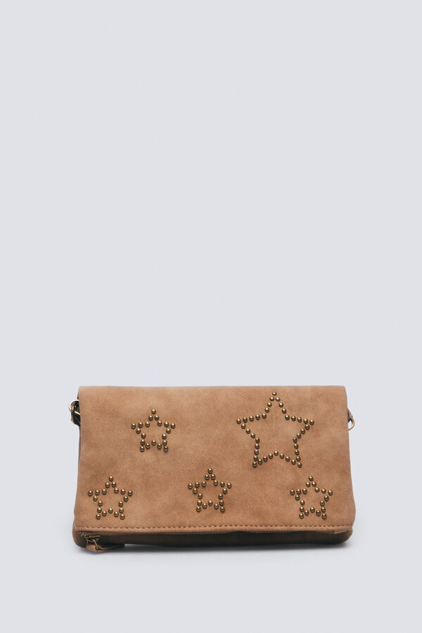 Springfield Bolsa de mala de tiracolo de estrelas  cru