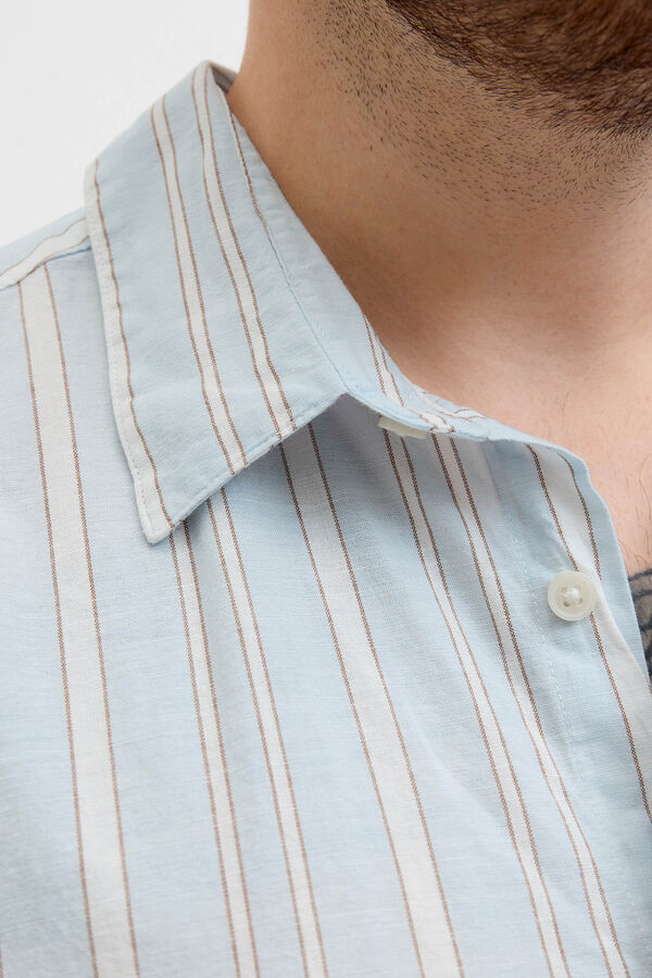 Jack & Jones PLUS Camisa PLUS com ajuste relaxado azul