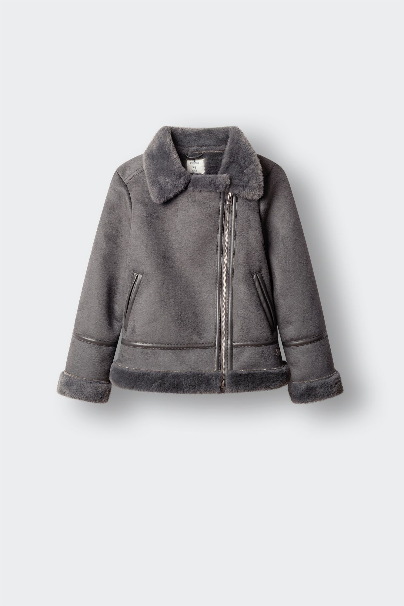 Springfield Kids Casaco biker dupla face menina