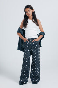 Springfield Kids culotte margaridas para menina