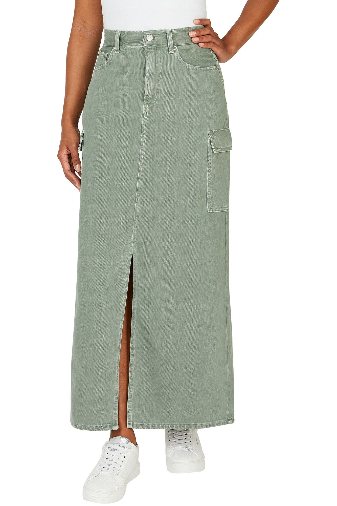 Cortefiel Falda Voluminosa De Cintura Alta