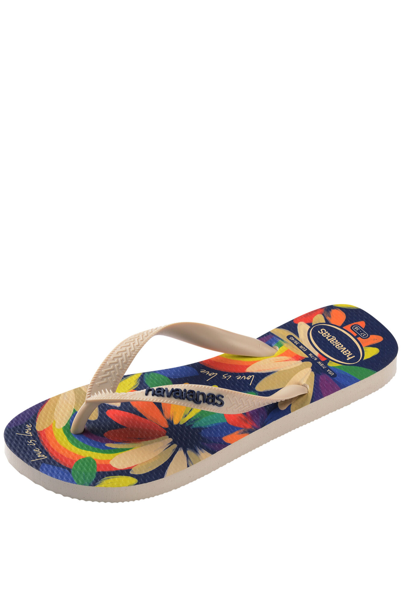 Havaianas Chinelos de plataforma em borracha