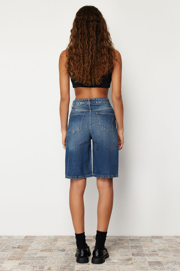 Trendyol Bermudas jeans azul