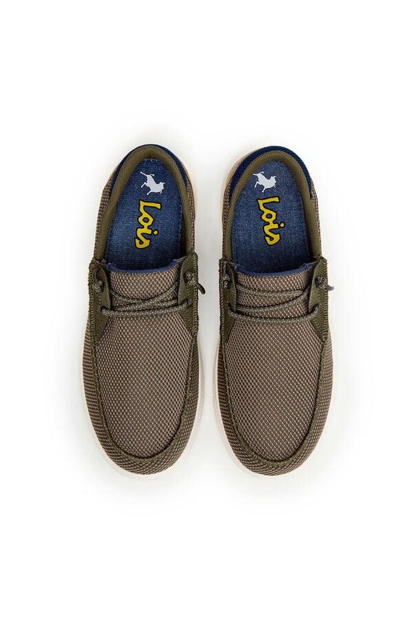 Lois Sapatilha de lazer n&aacute;utica bege