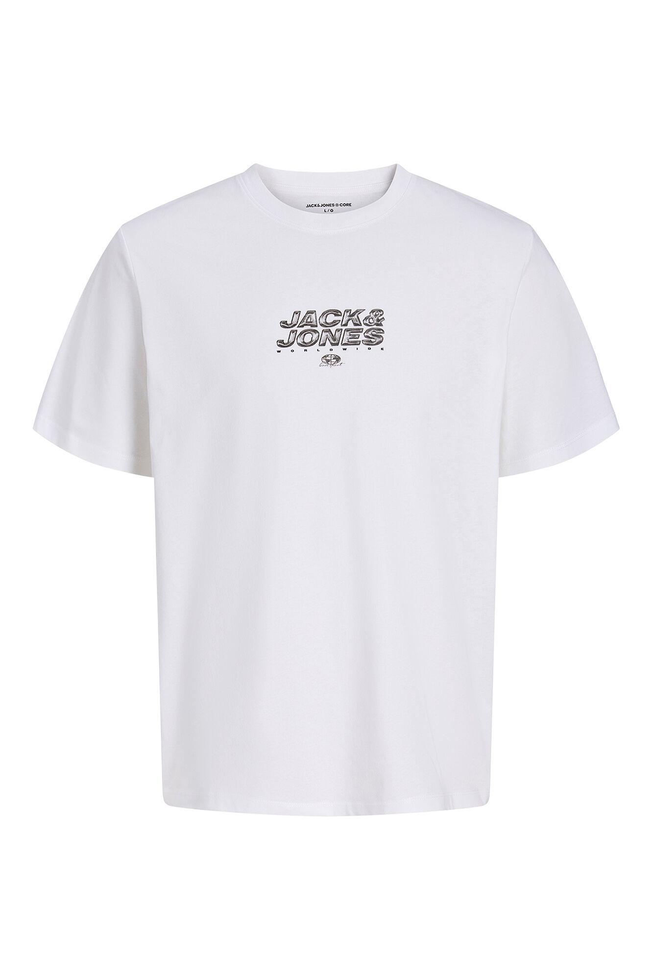 Jack & Jones T-shirt b&aacute;sica manga curta