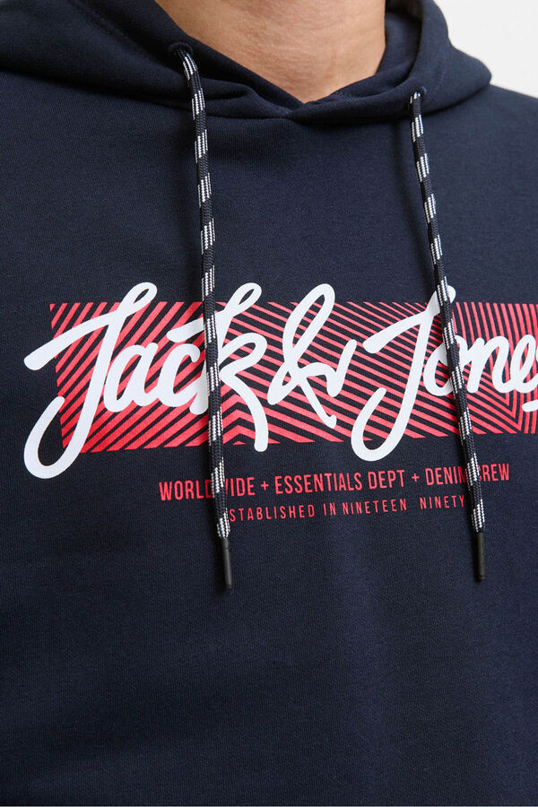 Jack & Jones sweatshirt e logo azul
