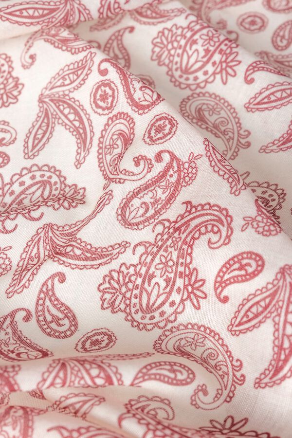 Systemaction Len&ccedil;o bandana estampado vermelho