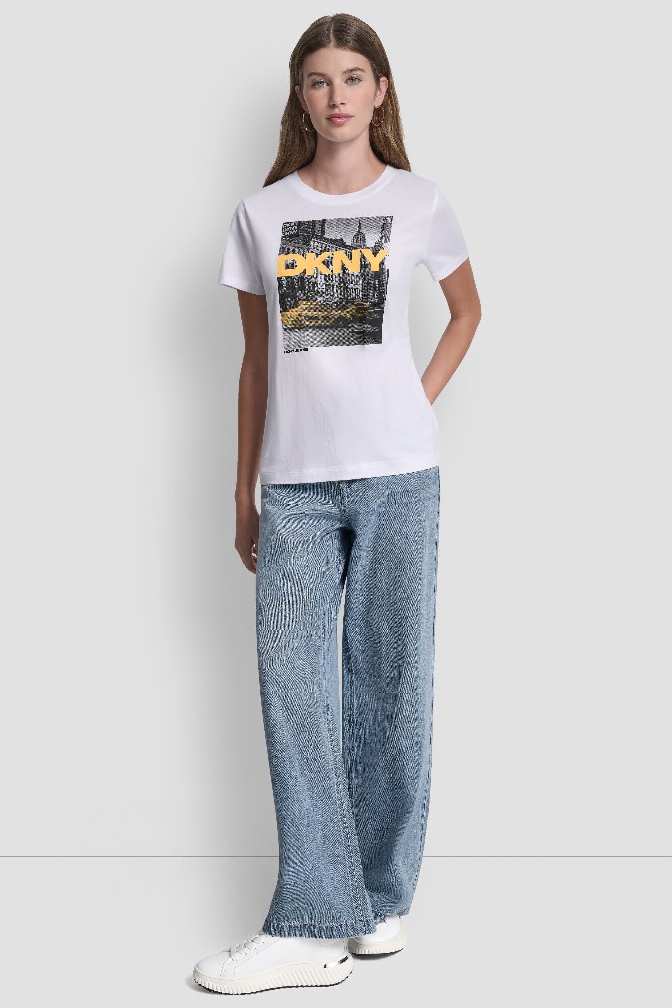 DKNY T-shirt de manga curta