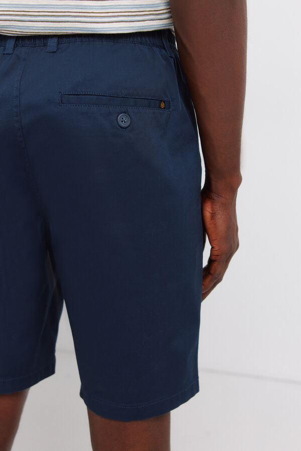 Springfield Comfort fit Bermuda shorts blue