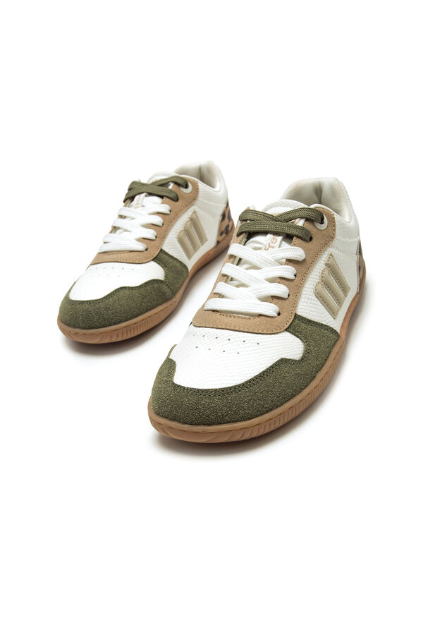 MTNG Sapatilhas barefoot estampado animal branco