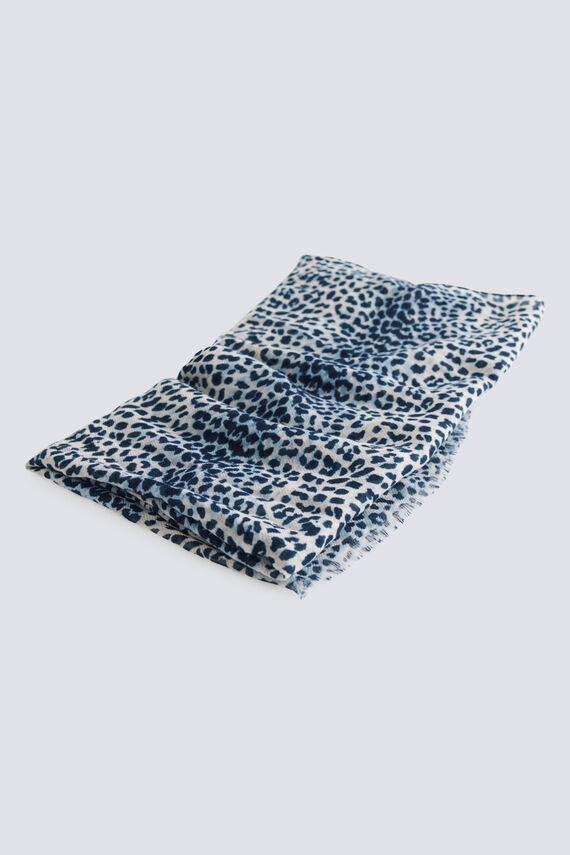 Fular estampado animal print