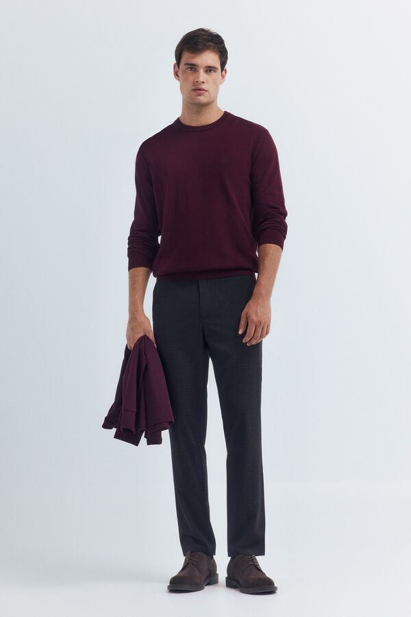 Springfield Camisola básico vermelho