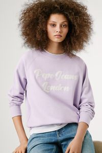 Pepe Jeans Sweatshirt de manga comprida com logo bordado na frente
