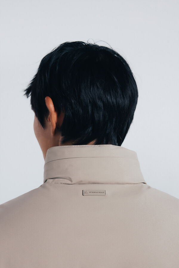 Springfield Casaco técnica acolchoada cru