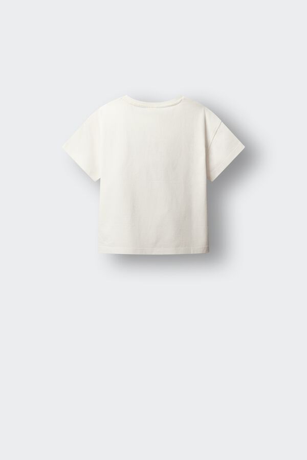 Springfield Kids T-shirt de manga curta capivara menina branco