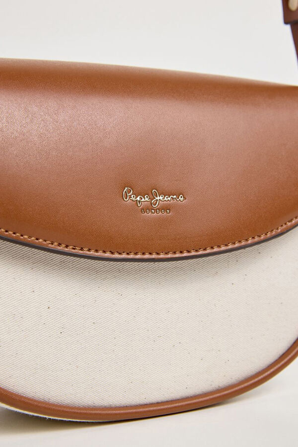 Pepe Jeans Mala fecho de aba cru