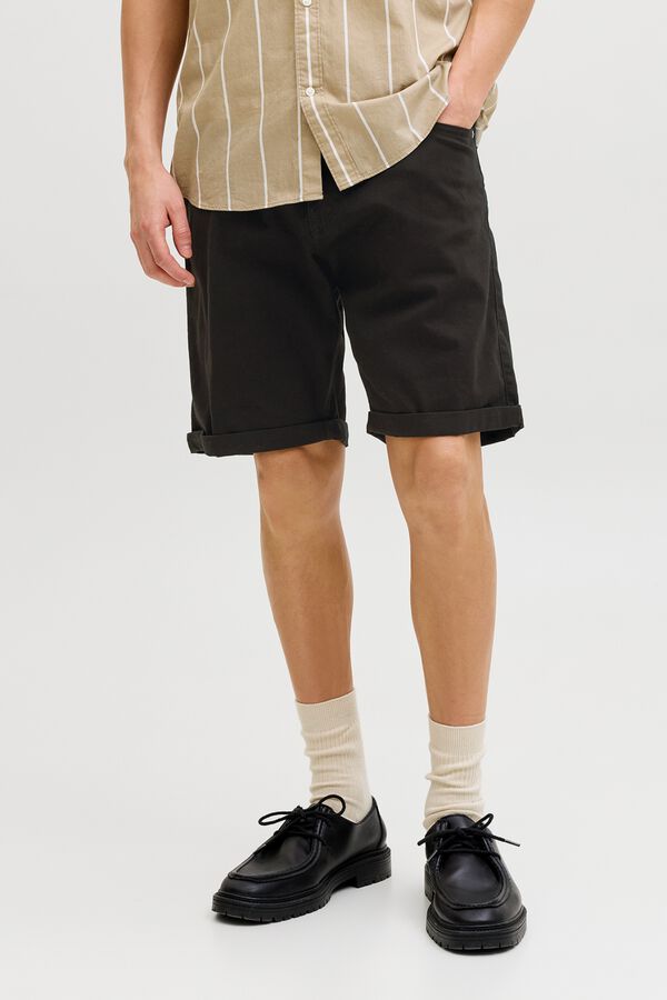 Jack & Jones Serge regular fit Bermuda shorts black
