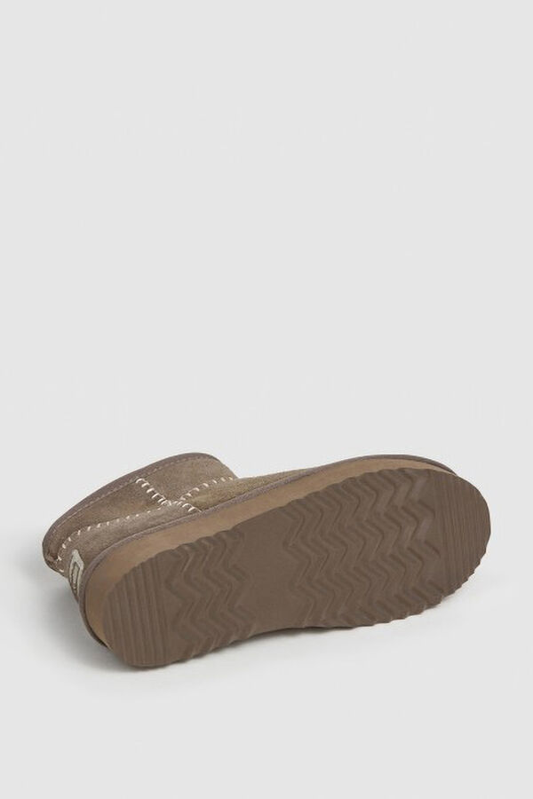 Pepe Jeans Bota de camurça Dissy cru