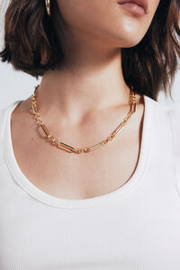 Springfield Colar de corrente de ouro