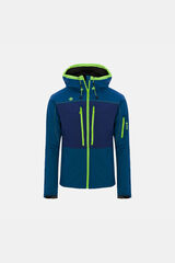 Izas Windbreaker jacket, waterproof and waterproof, with inner quilted lining. printed