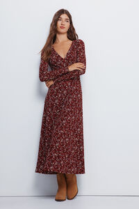 Springfield Vestido midi florecitas