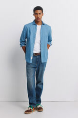Springfield Jeans sobretingido regular fit azul
