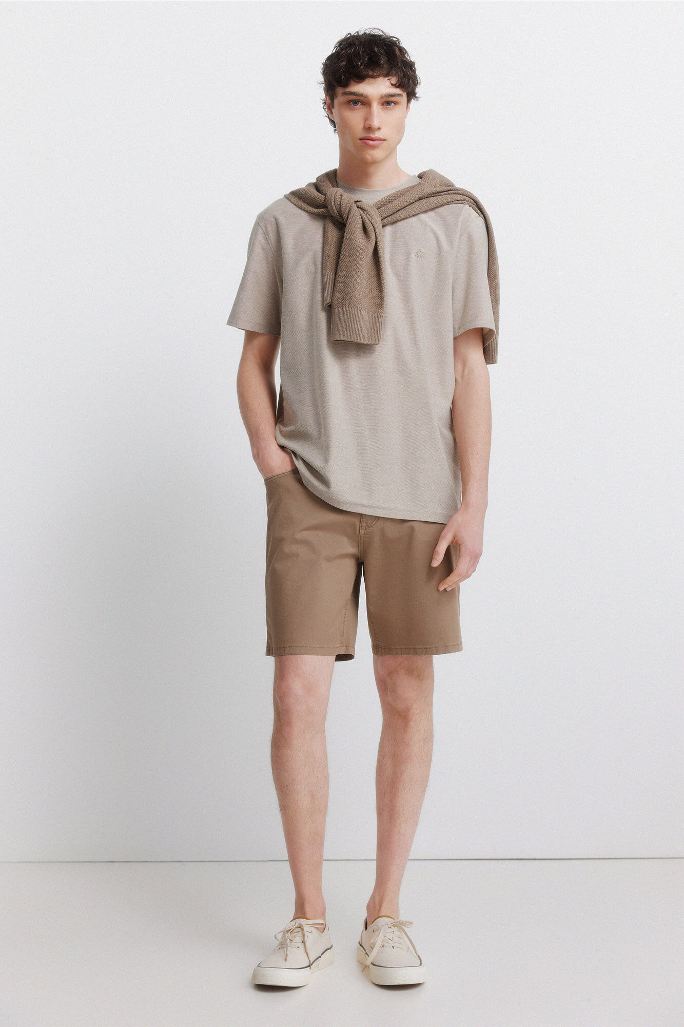 Springfield Bermudas leve 5 bolsos lavagem regular fit