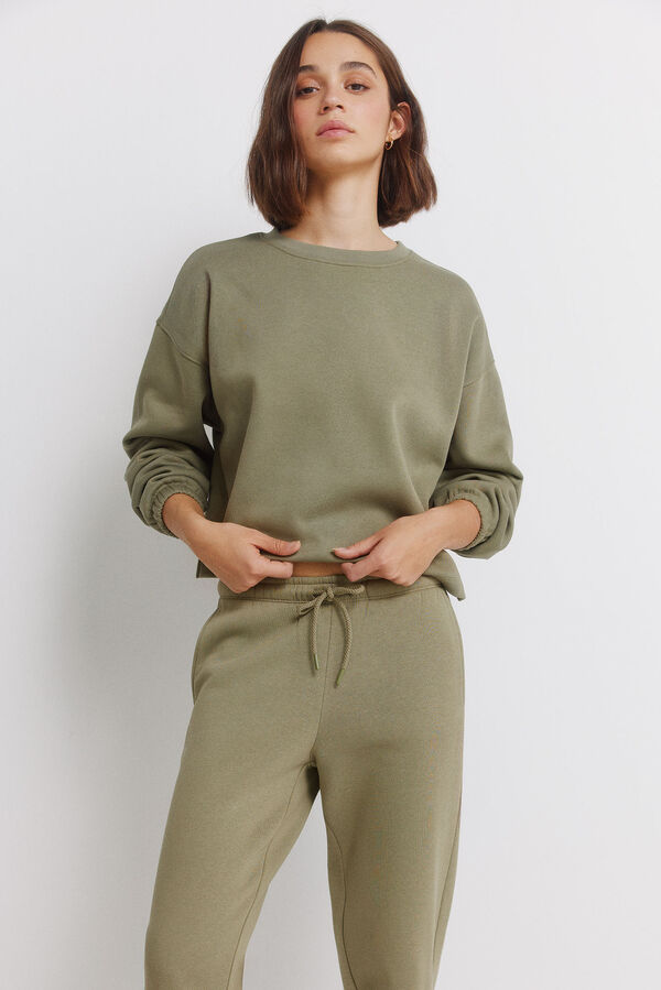 Springfield Sweatshirt lisa Caqui escuro