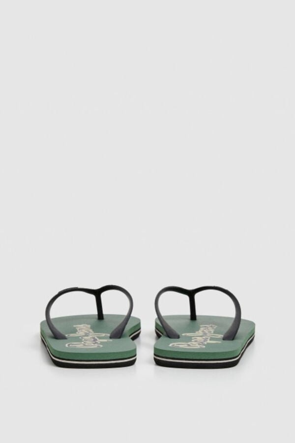 Pepe Jeans Sand&aacute;lias com sola EVA verde