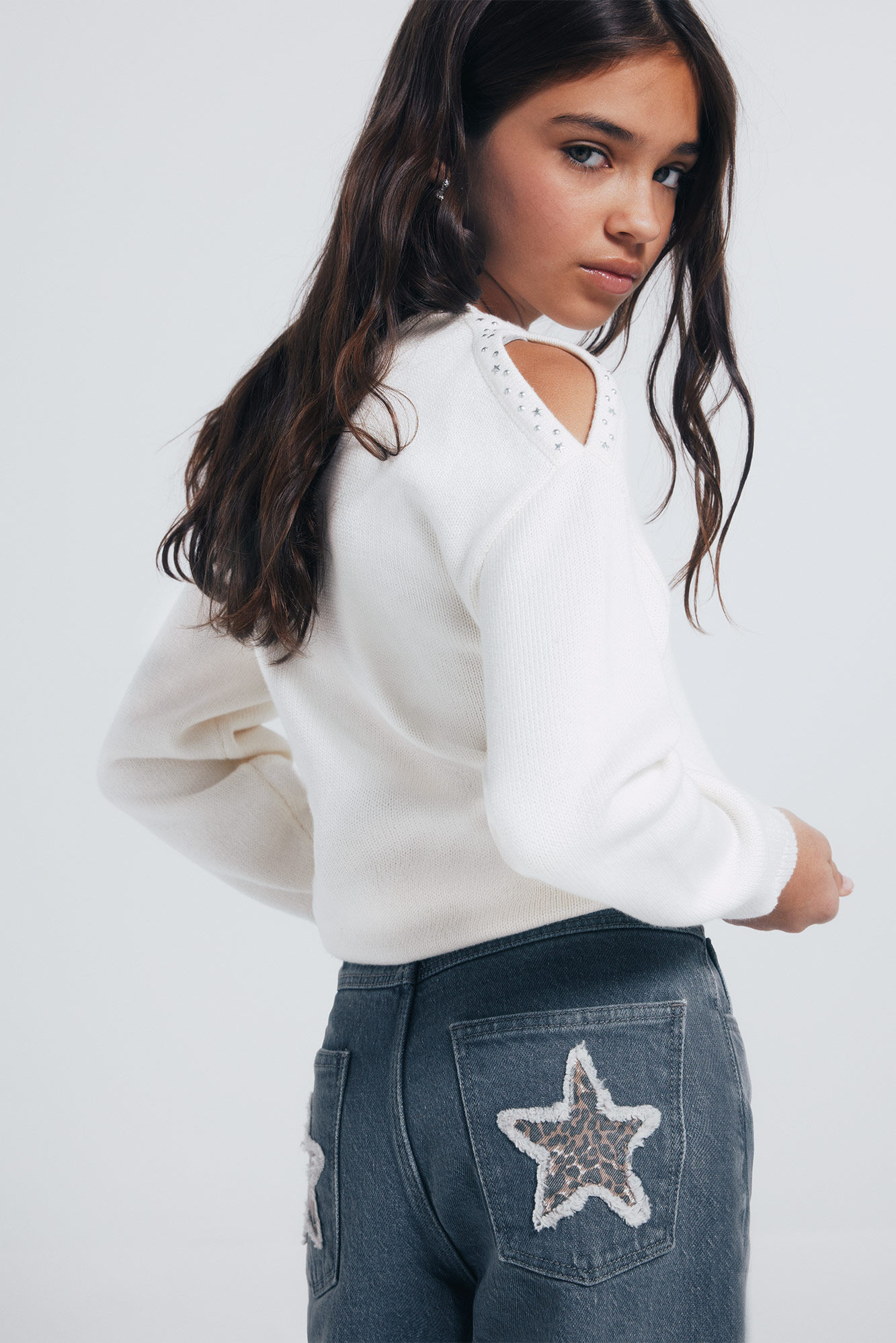 Springfield Kids Garota Estrela do Jeans