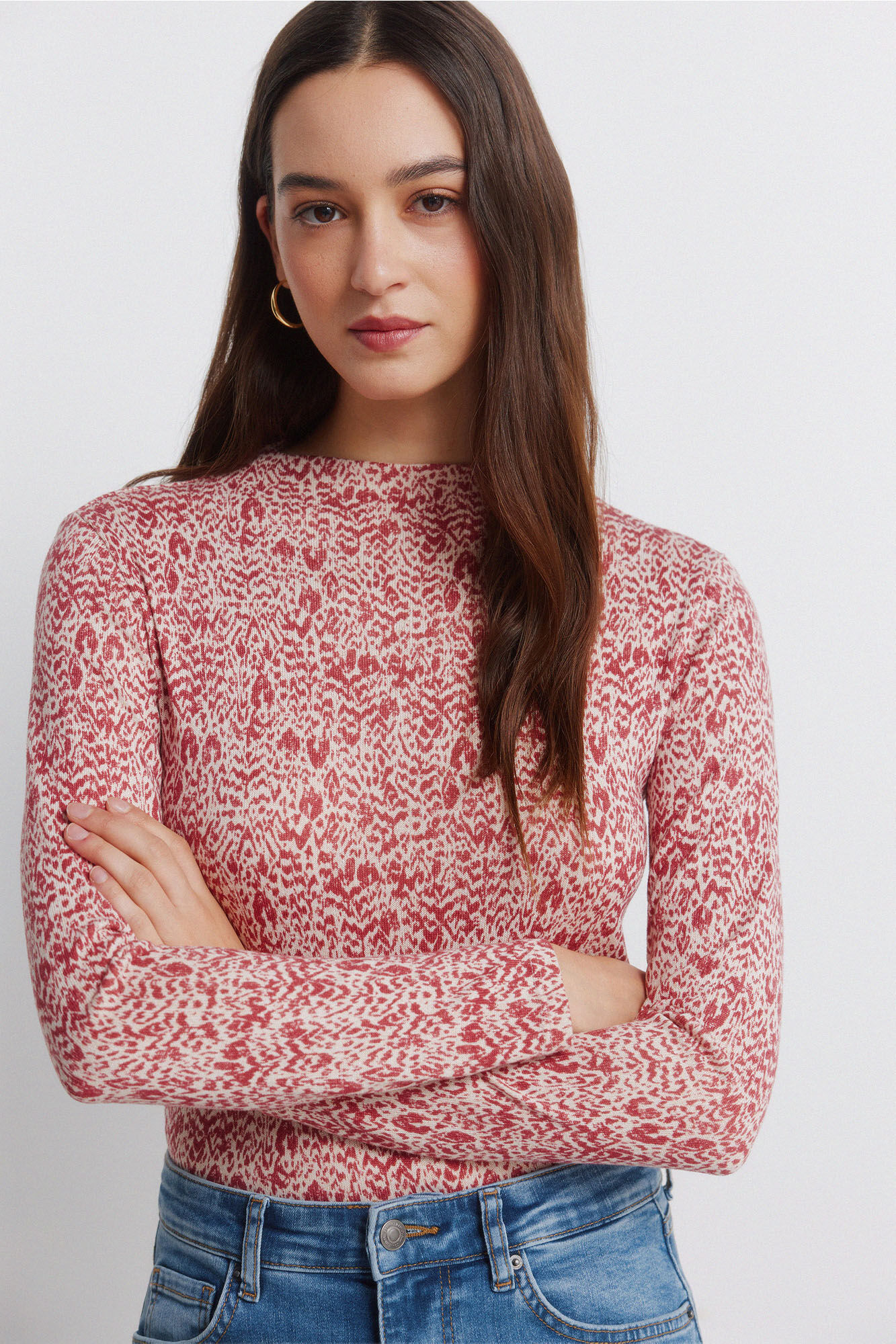 Springfield T-shirt com gola Perkins