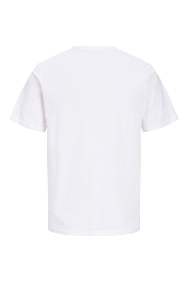 Jack & Jones T-shirt com logo branco