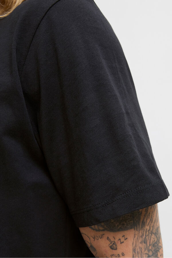 Jack & Jones PLUS T-shirt Regular Fit preto