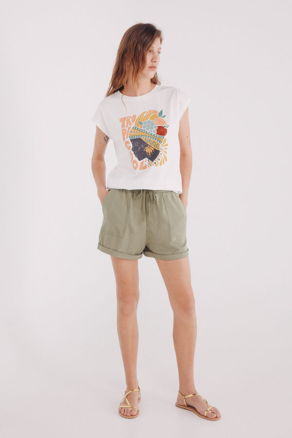 Springfield Camisola gráfica  estampado