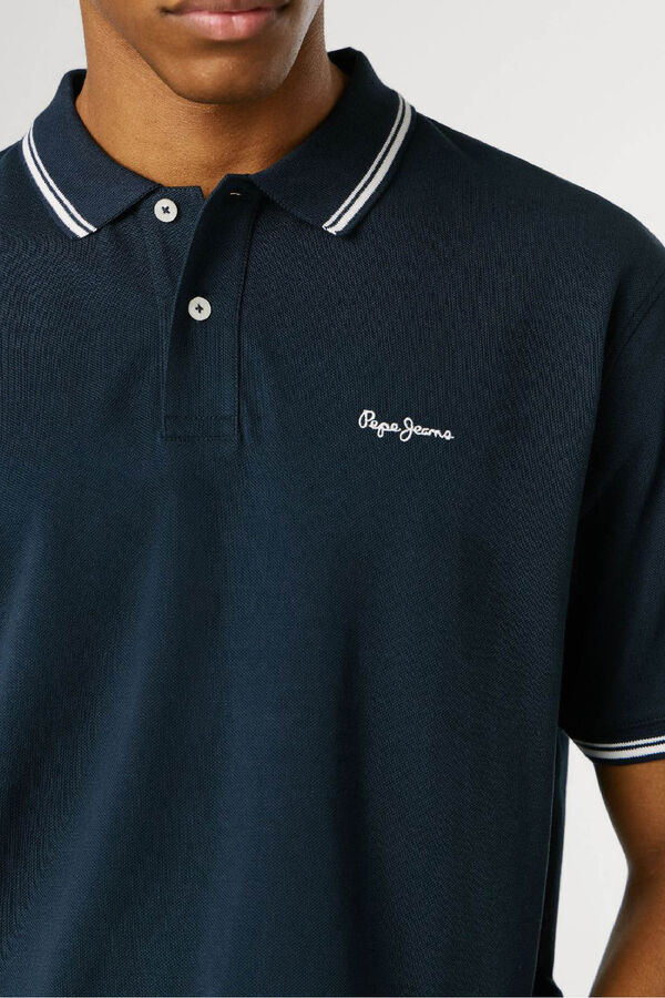 Pepe Jeans Short sleeve polo shirt blue