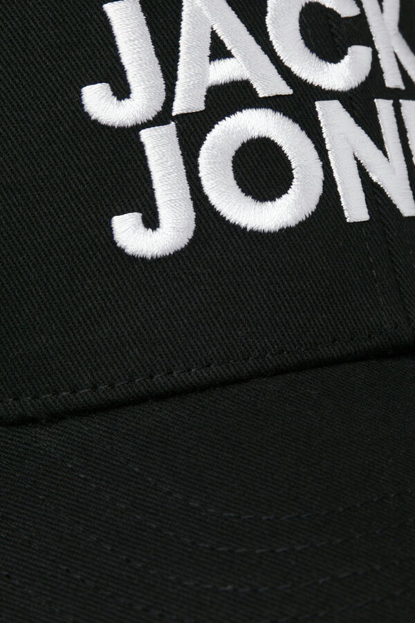 Jack & Jones Boné com logo XL preto
