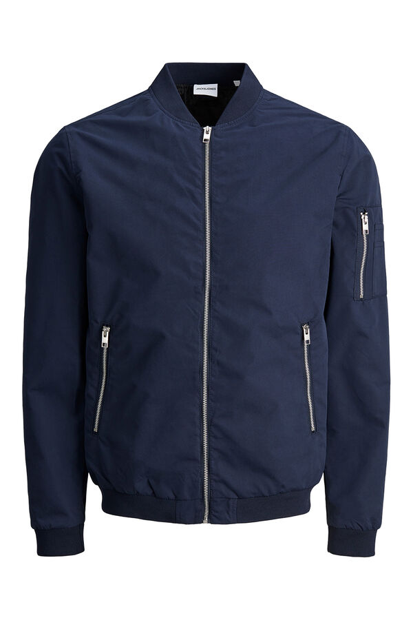 Jack & Jones PLUS Jaqueta bomber leve azul