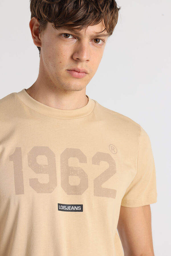 Lois T-shirt manga curta cru