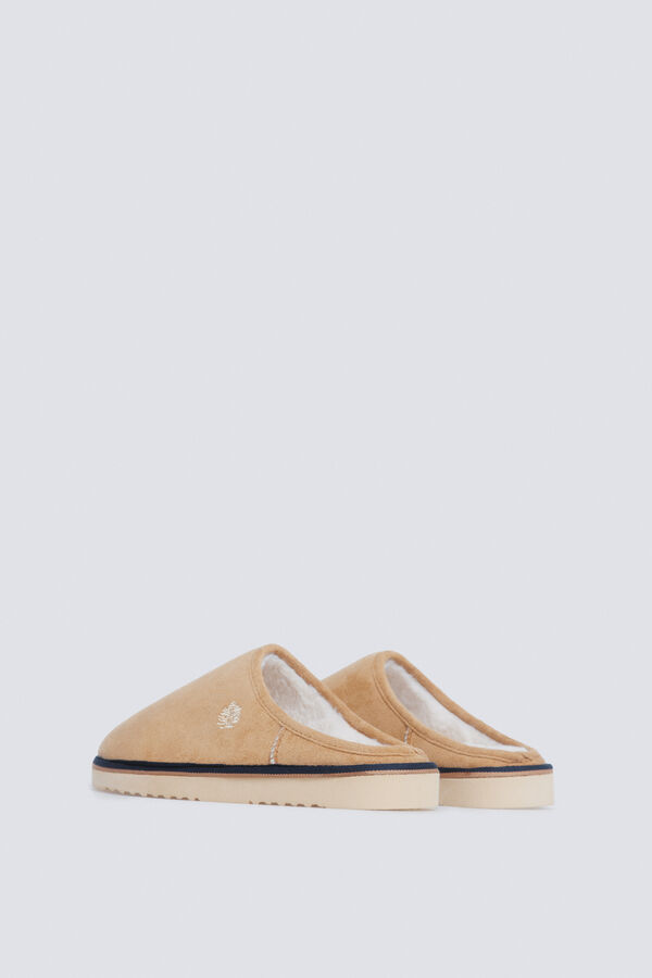 Springfield Chinelos de quarto sem calcanhar cru