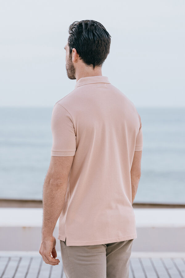 Celopman Polo Básico rosa