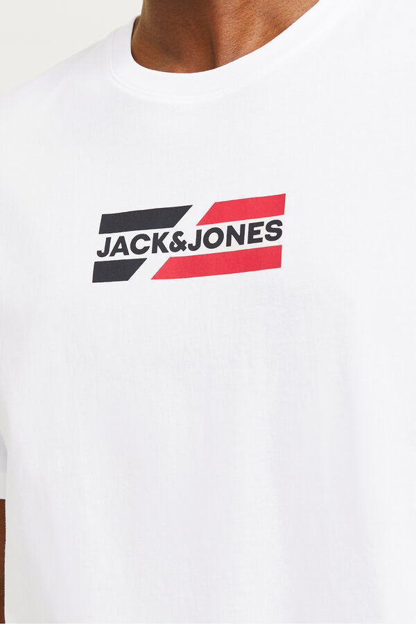 Jack & Jones T-shirt regular fit branco